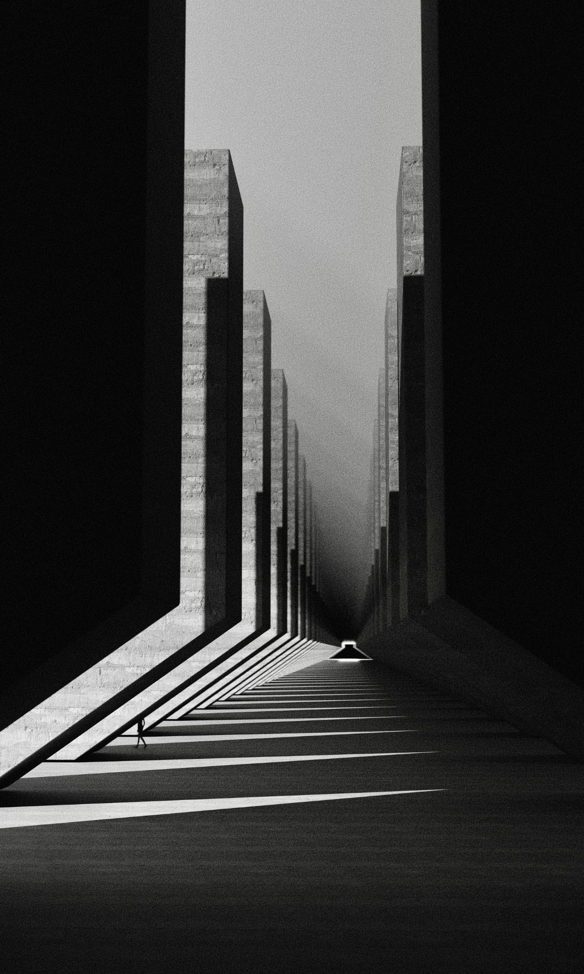 PLATE 01 · CONCRETE COLONNADE